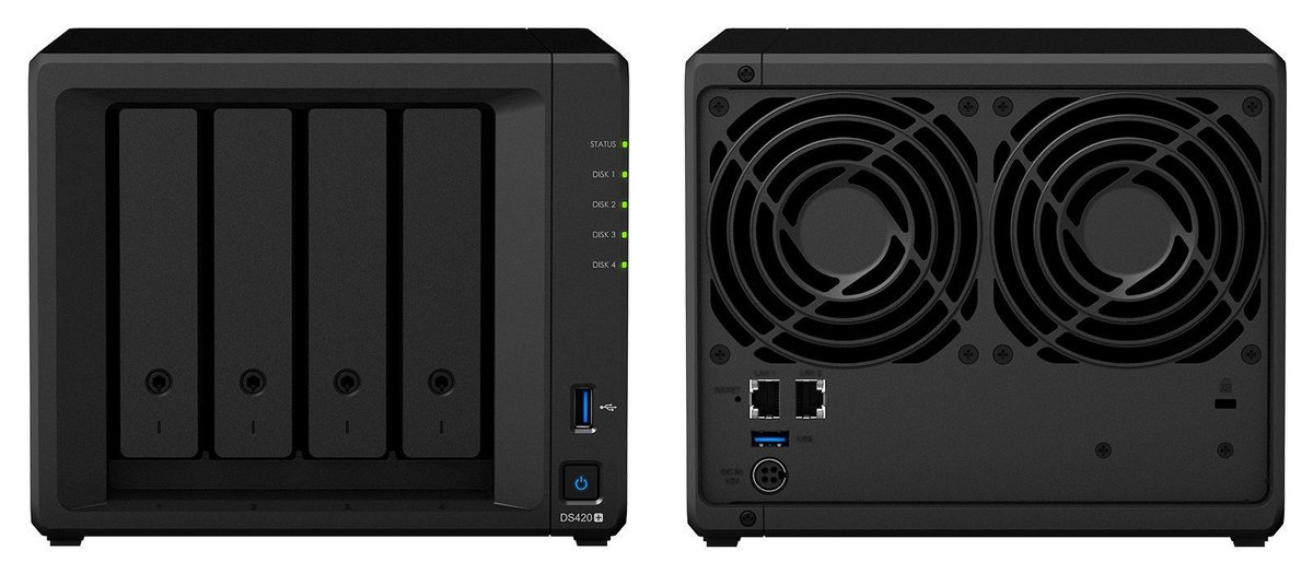 Un design sobre, très élégant © Synology