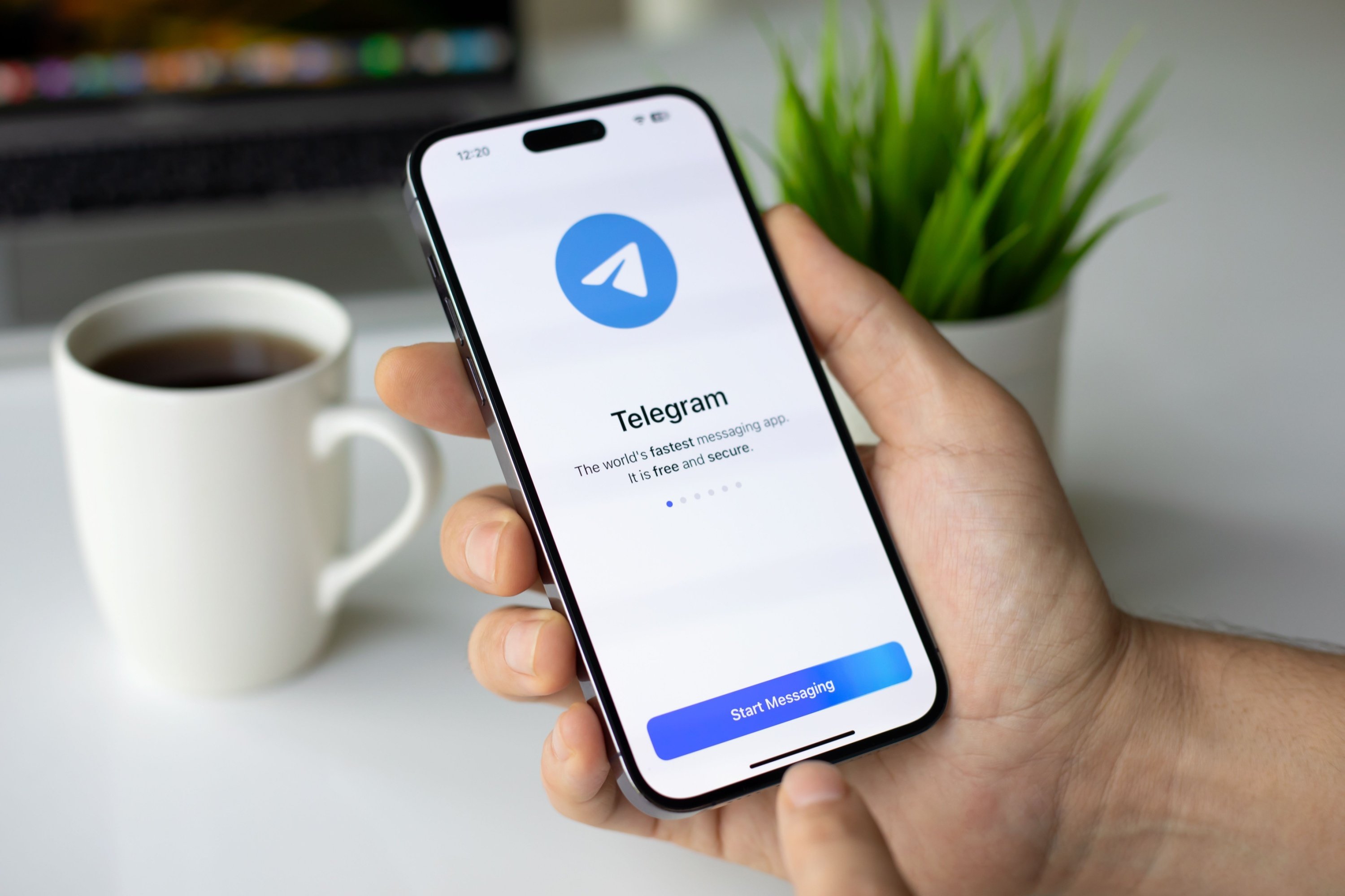 Le nom de la chaîne Telegram est également provocateur. ©DenPhotos / Shutterstock