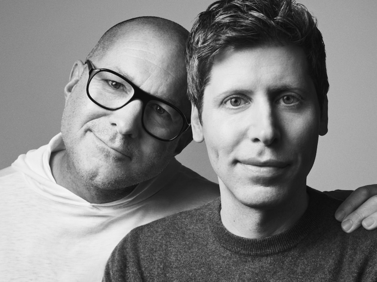 Jony Ive et Sam Altman. ©OpenAI