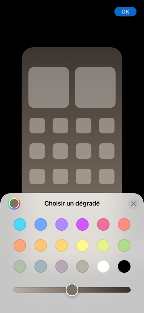 iOS 16 Personnalisation