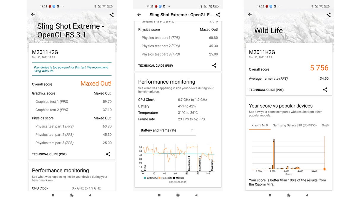 Xiaomi Mi 11 test