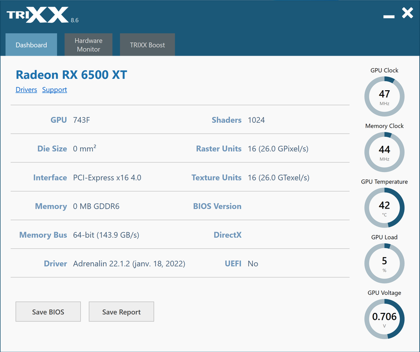 Sapphire Pulse Radeon RX 6500 XT