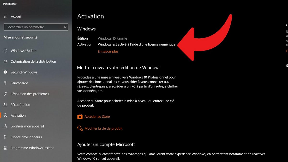 Activer Windows 10