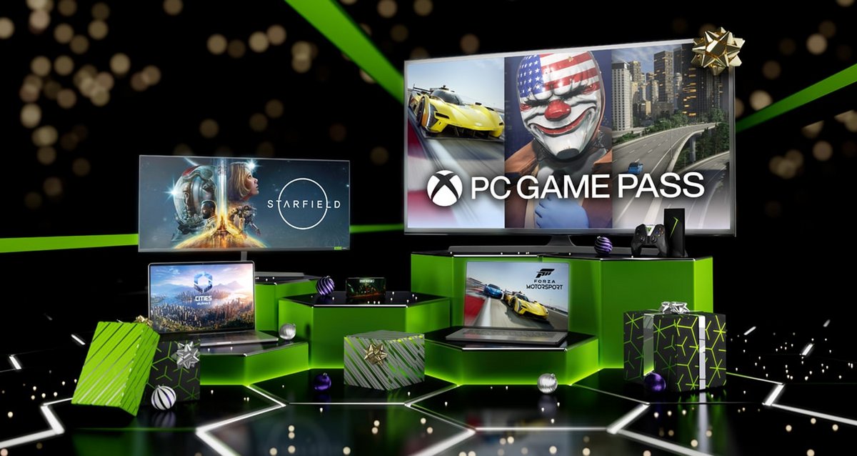En partenariat avec Microsoft, Nvidia propose le Xbox Game Pass par le biais de son service Cloud (reservé à l'offre Ultime).