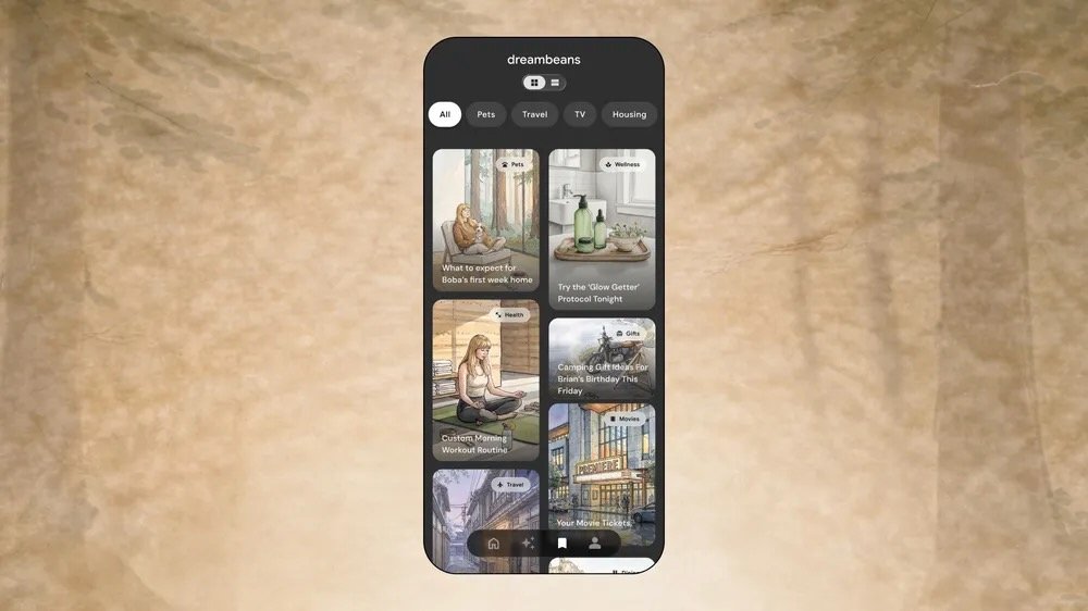 Dreambeans, une appli pour lutter contre le doom-scrolling. ©Google
