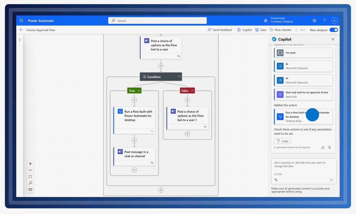 L'IA vous aide à automatiser votre flux de travail © Microsoft