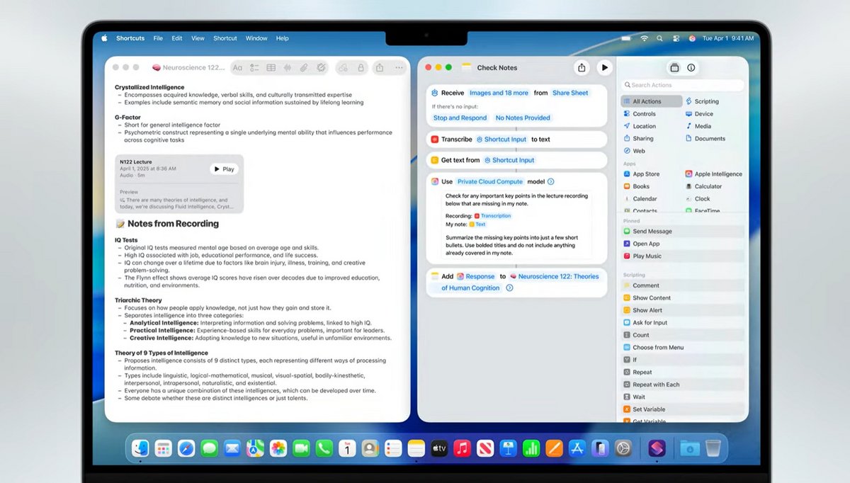 WWDC 2025 MacOS Shortcuts