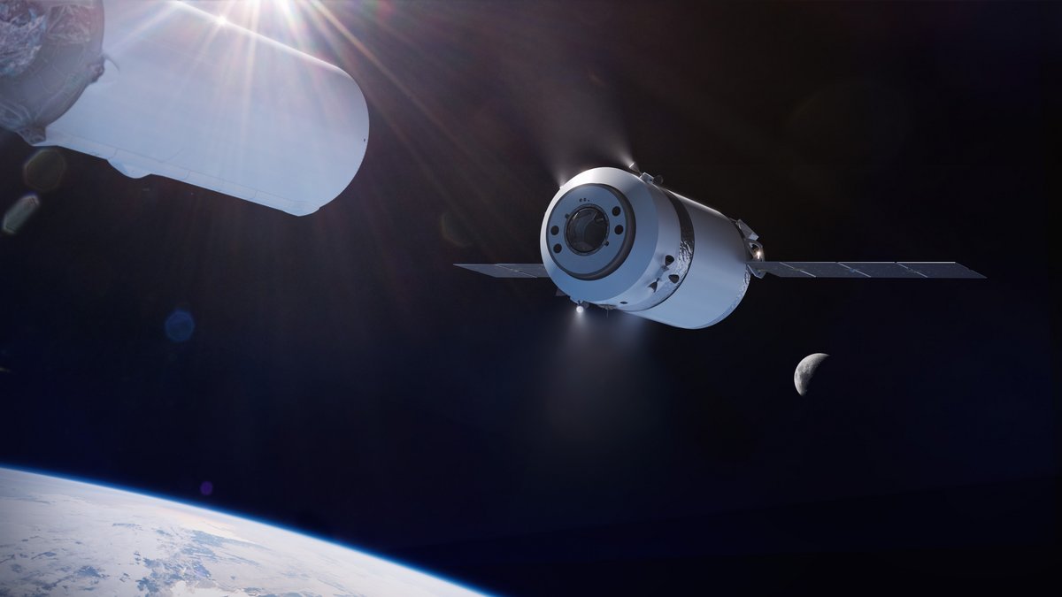 SpaceX avait déjà remporté un contrat pour produire le "Dragon XL" pour la future station lunaire © SpaceX