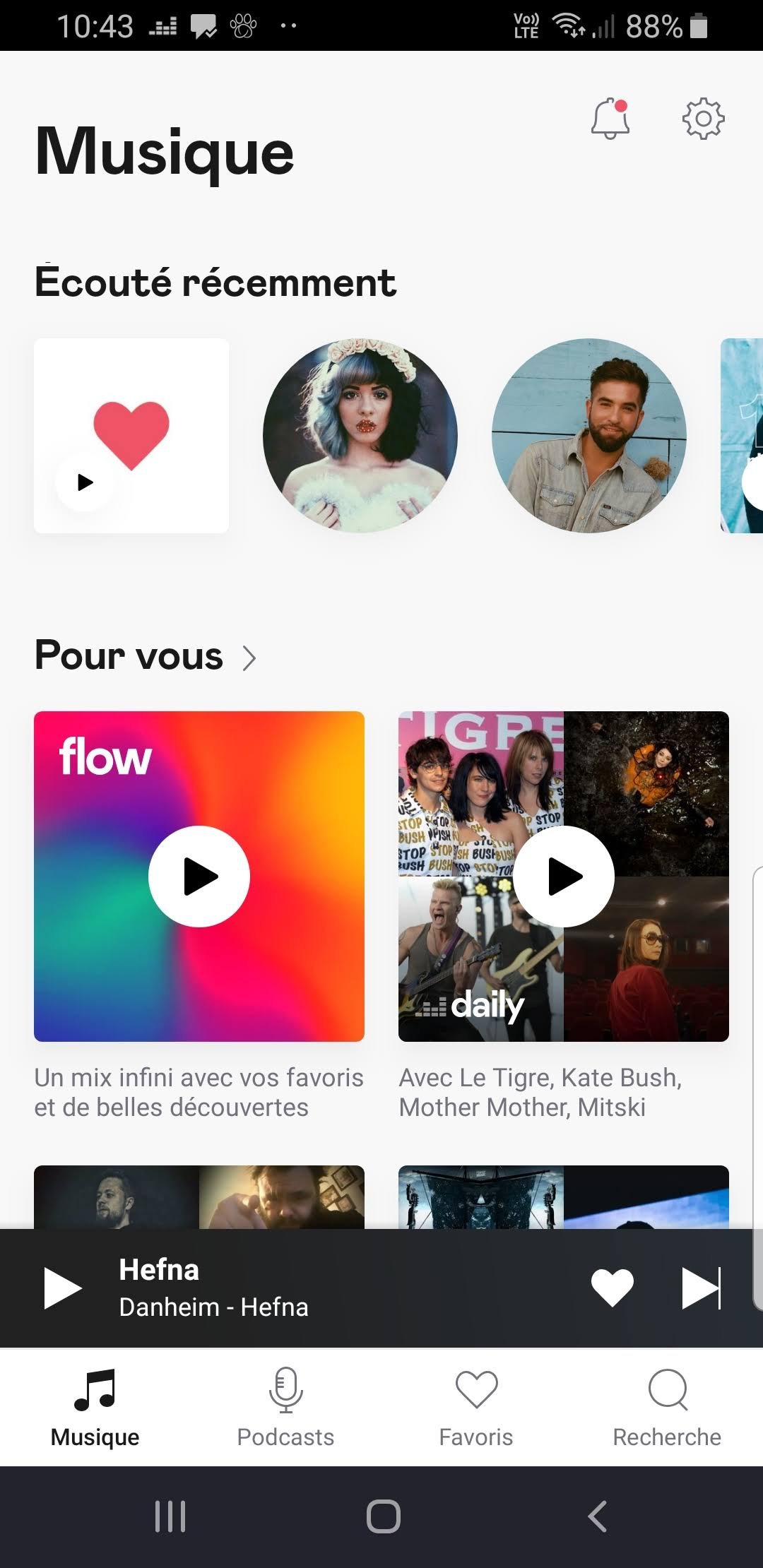 Gérer son compte Deezer