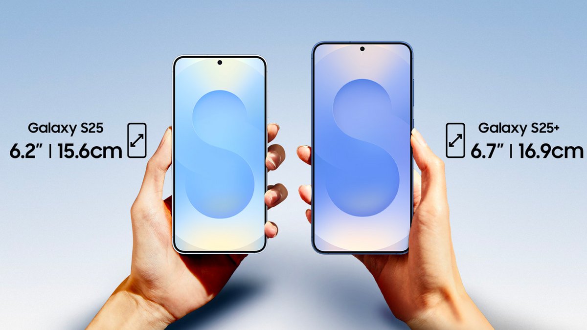 Le Galaxy S25+ arbore une bel écran de 6,9 pouces