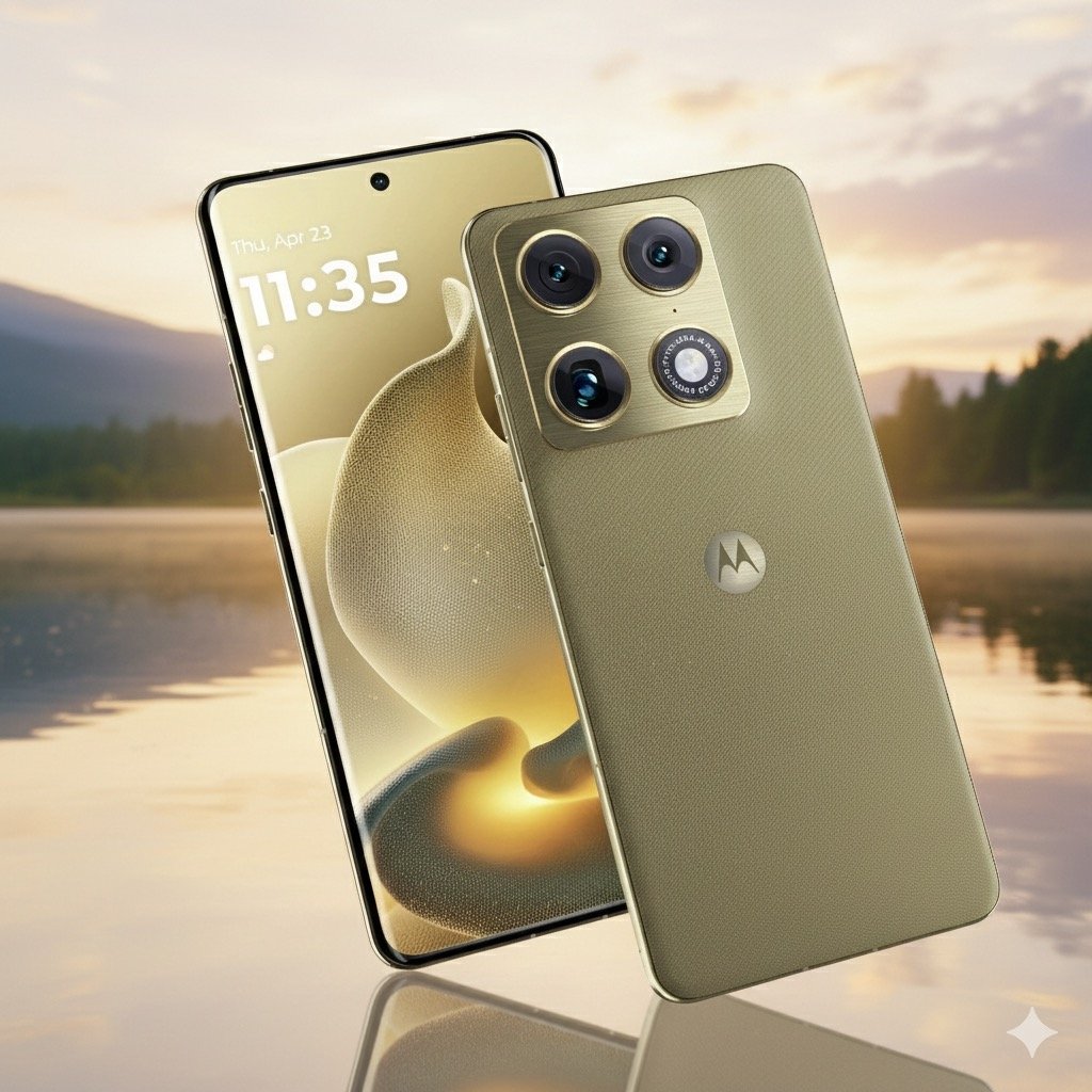 L'autre coloris du Motorola Signature © Evan Blass (ajout d'un fond avec Gemini)