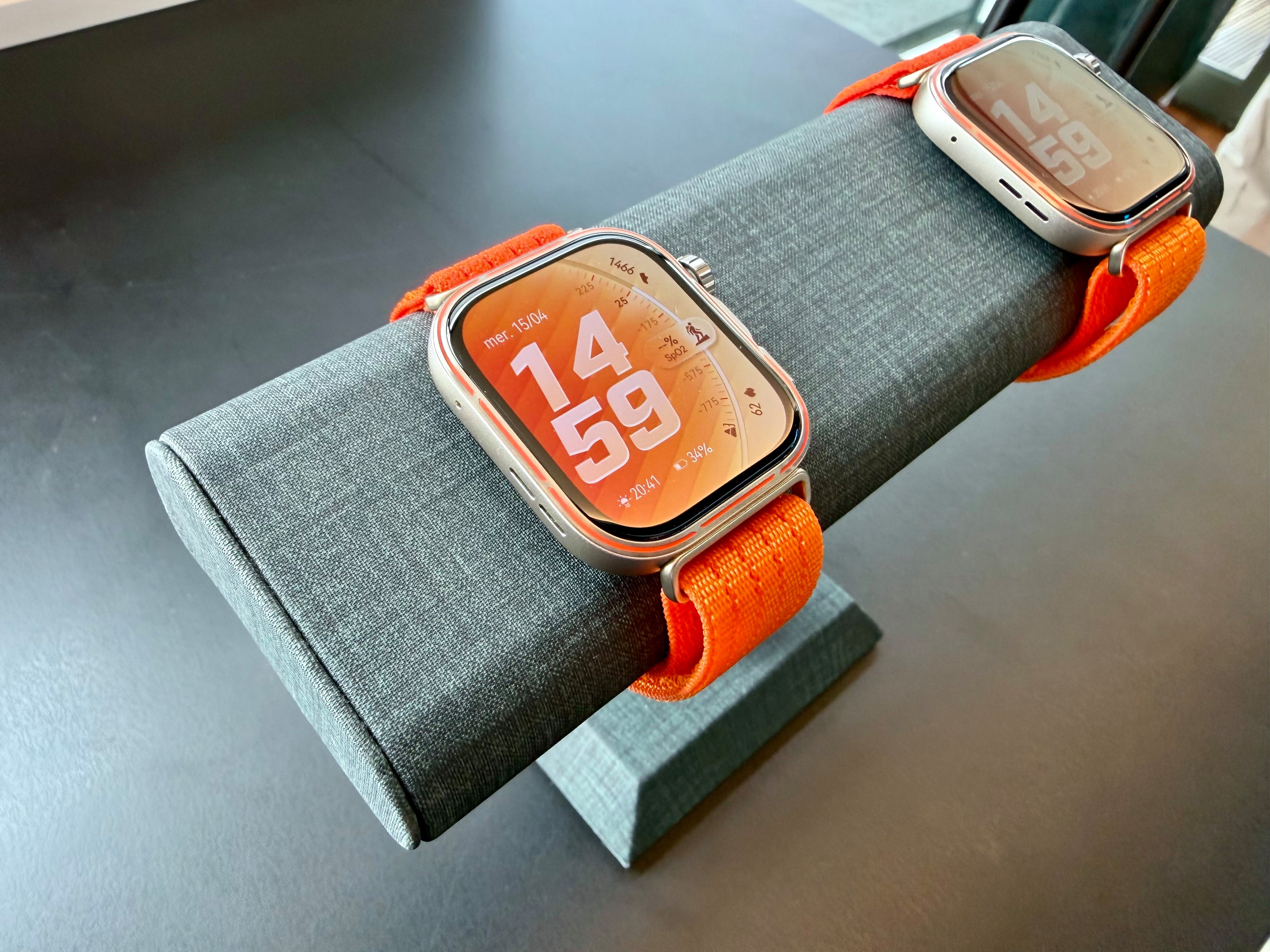 La Huawei Watch Fit 5 Pro ressemble de plus en plus à une vraie montre connectée ©Mathieu Grumiaux pour Clubic