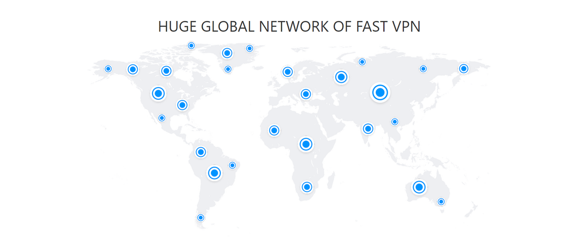 Localisation des serveurs du VPN Proxy Unlimited Shield © Mobile Jump Pte Ltd