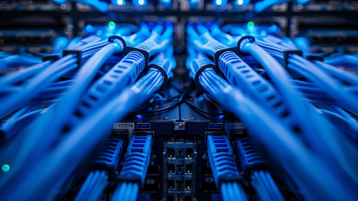  Les câbles Ethernet sont des éléments physiques essentiels dans les réseaux informatiques distribués. © VL-PhotoPro / Shutterstock