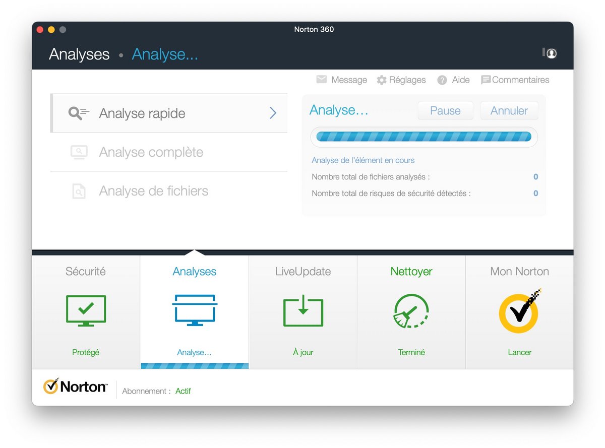 Norton 360 - Analyse