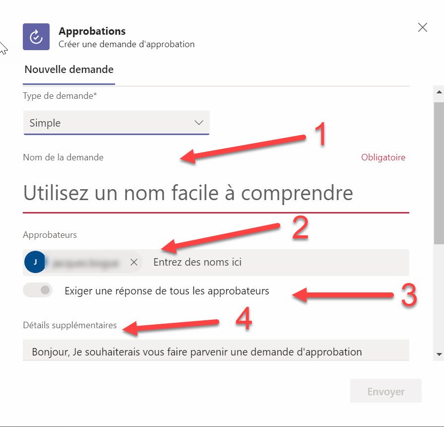 Microsoft Teams Approbation