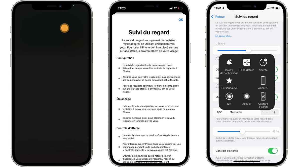 Comment contrôler l'iPhone avec les yeux dans iOS 18 ? © Clubic