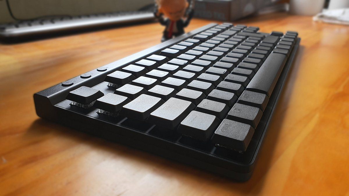 Photo du G515 Lightspeed TKL prise lors de notre test © Clubic