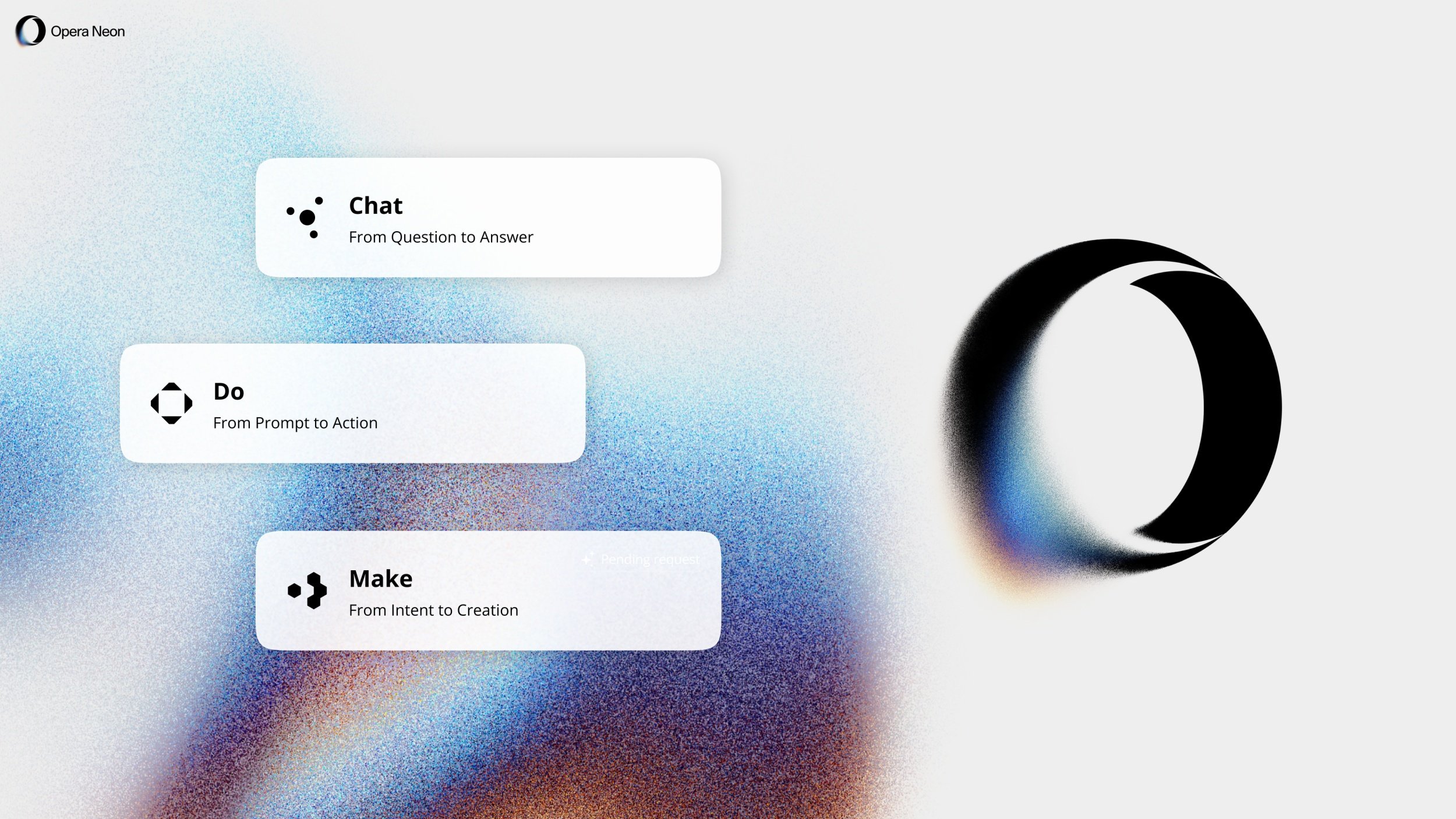 Opera dépoussière Neon et lance officiellement le premier navigateur agentique grand public. © Opera