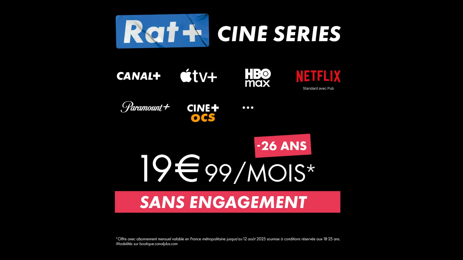 rat + canal + -26 ans
