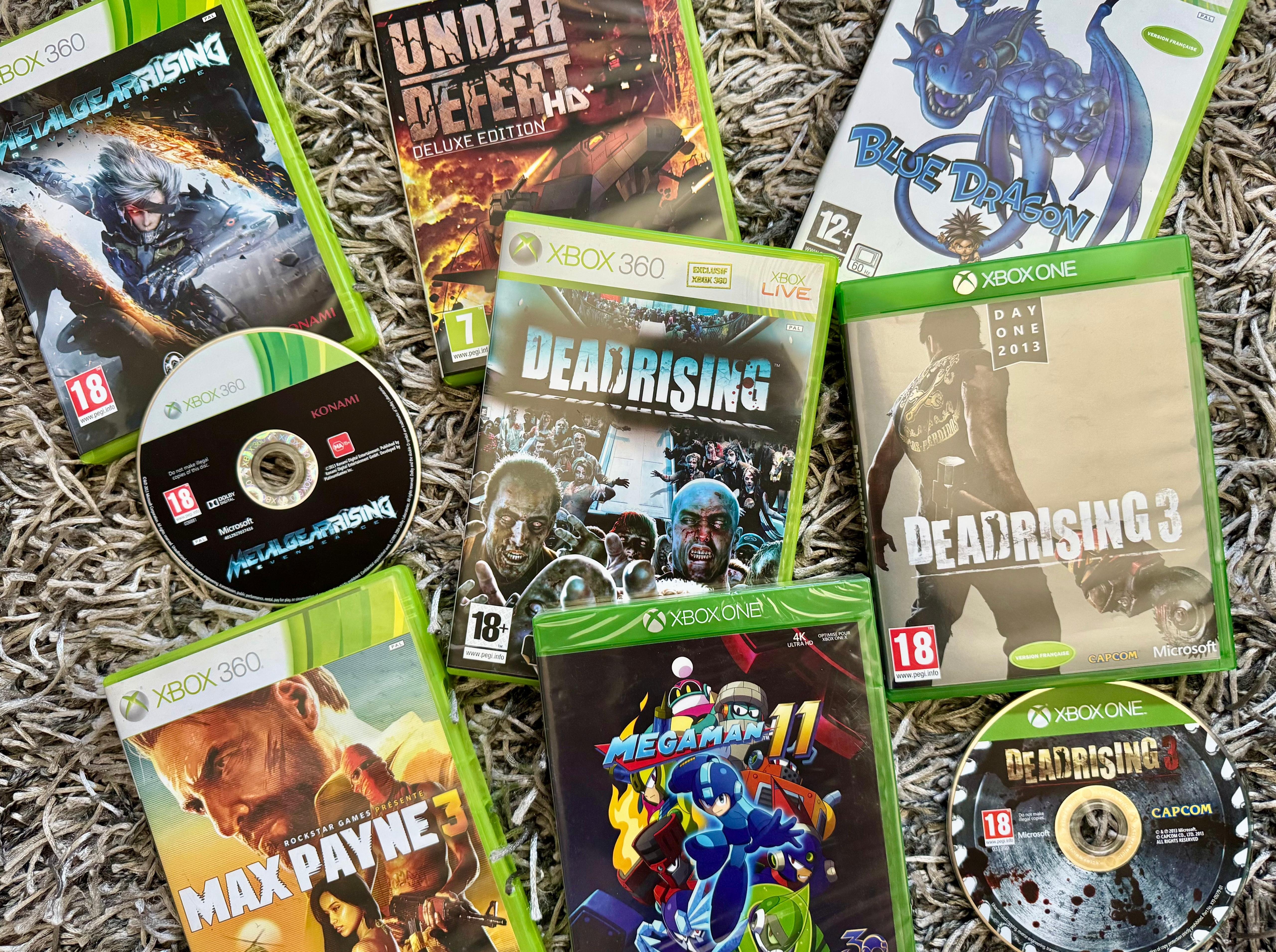Des objets rares, des jeux Xbox sur support physique. ©Stéphane Ficca / Clubic