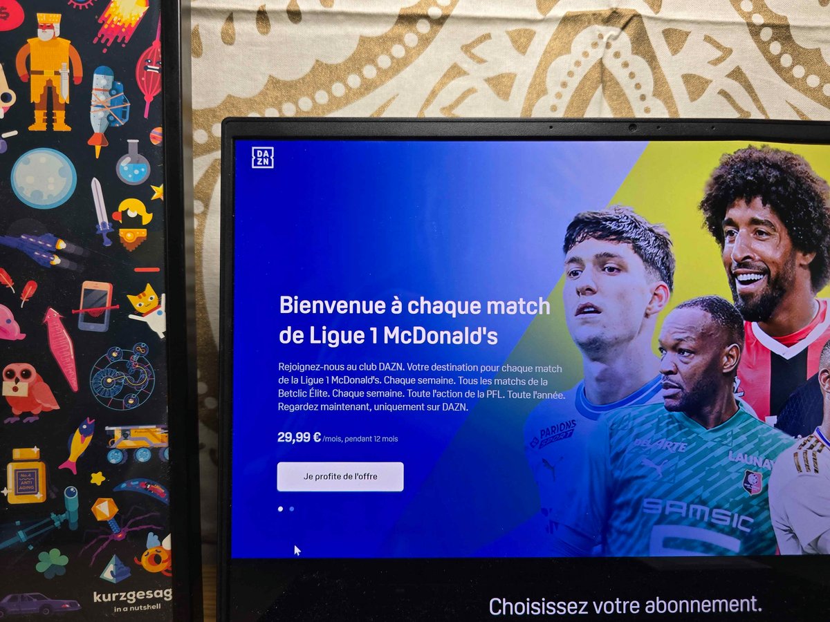 À en croire les rumeurs, DAZN serait loin, très loin de ses objectifs © Matthieu Legouge pour Clubic 