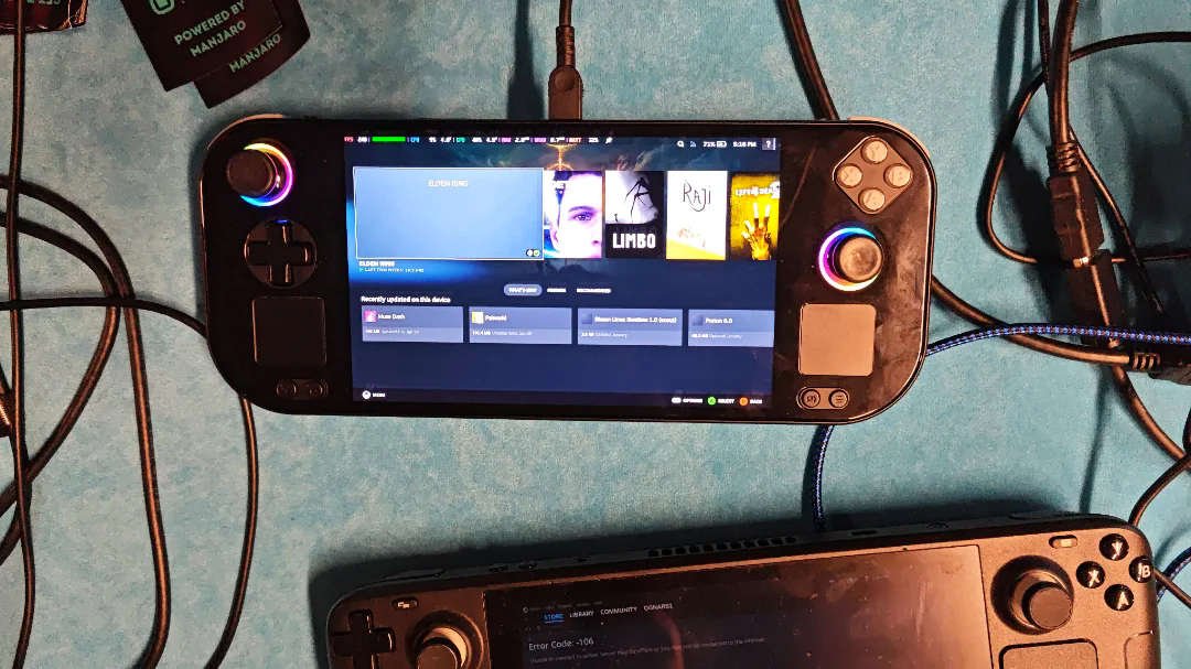 Ici à proximité d'un Steam Deck © VideoCardz