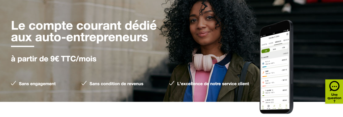 Monabanq - Un compte pour les auto-entrepreneurs