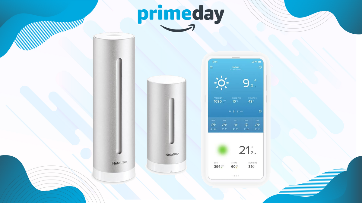 La Station météo NETATMO NWS01-EC, à petit prix pendant le Prime Day 