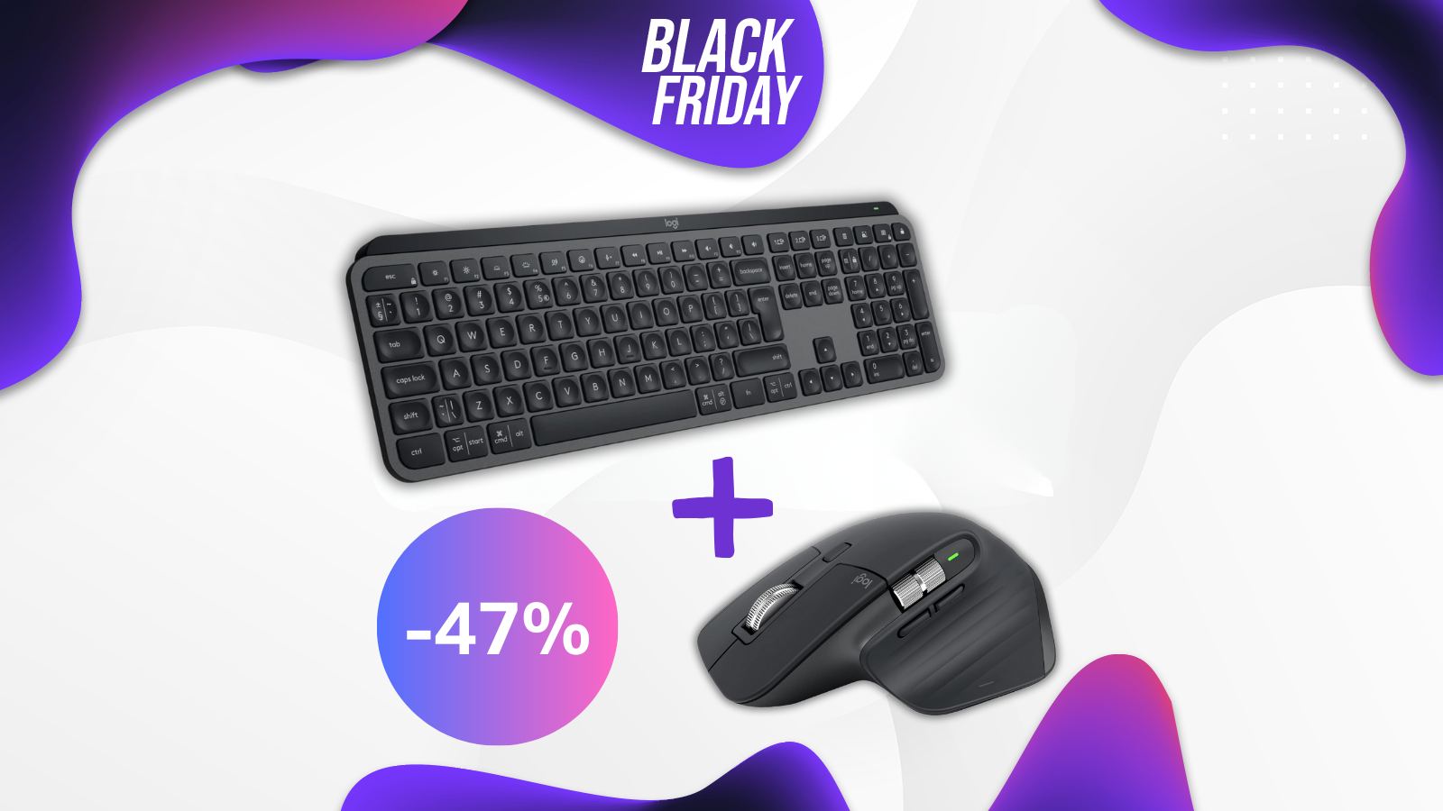 Pack Logitech haut de gamme en méga promo : clavier + souris à 132 €, une affaire rare © clubic