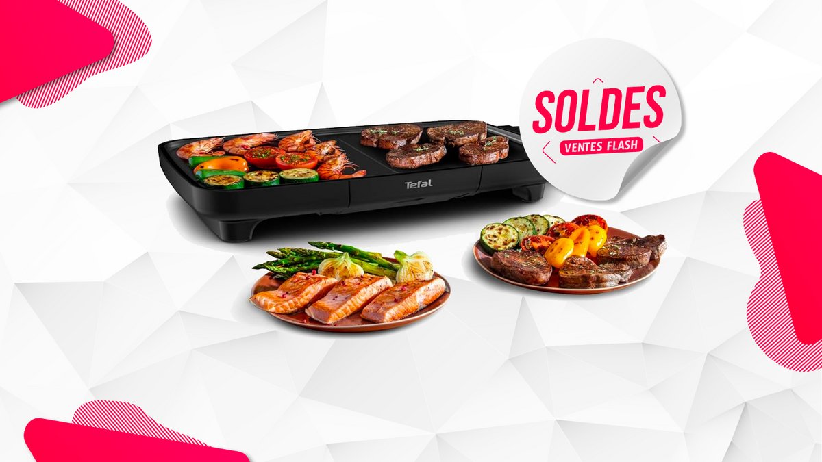 plancha booster tefal soldes