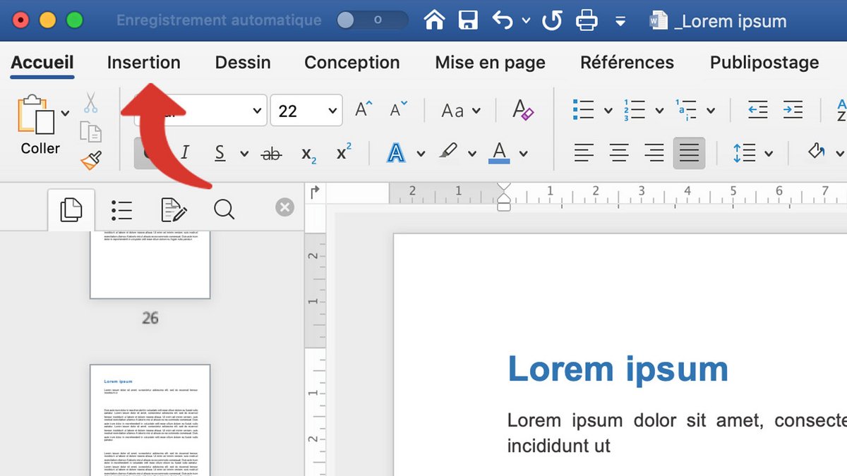 Comment Numéroter Les Pages Dun Document Word 2262