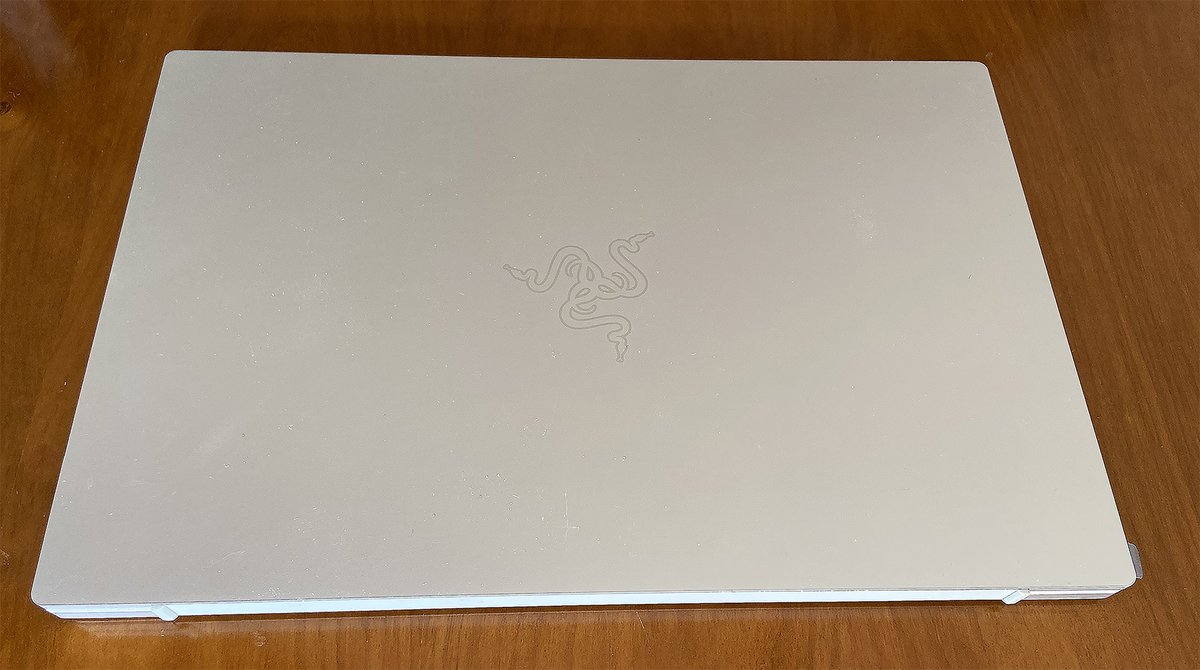 Recto : le logo Razer est à peine distinguible