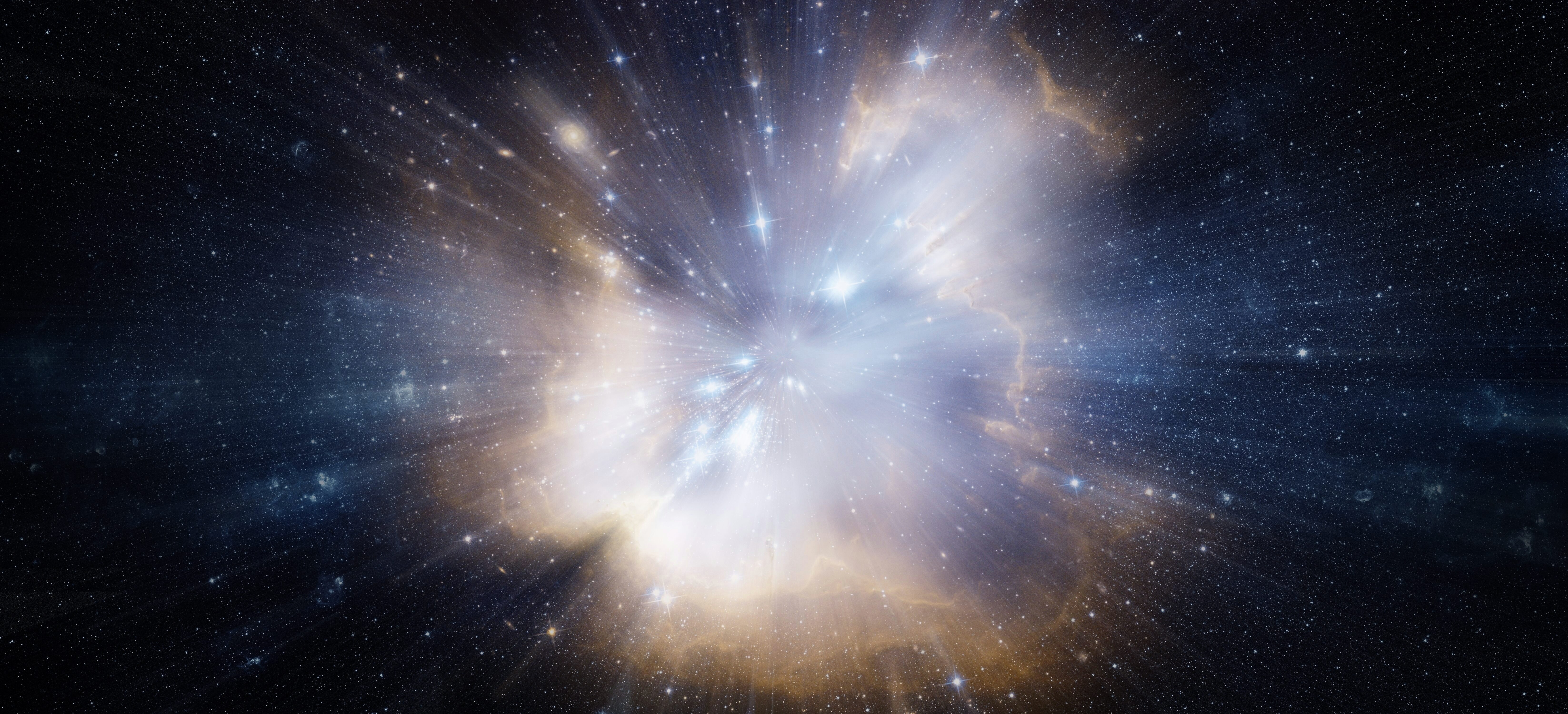  Le rayonnement que l’on croyait être celui des premiers instants de l’Univers pourrait aussi être celui de ses premières structures organisées. © Triff / Shutterstock