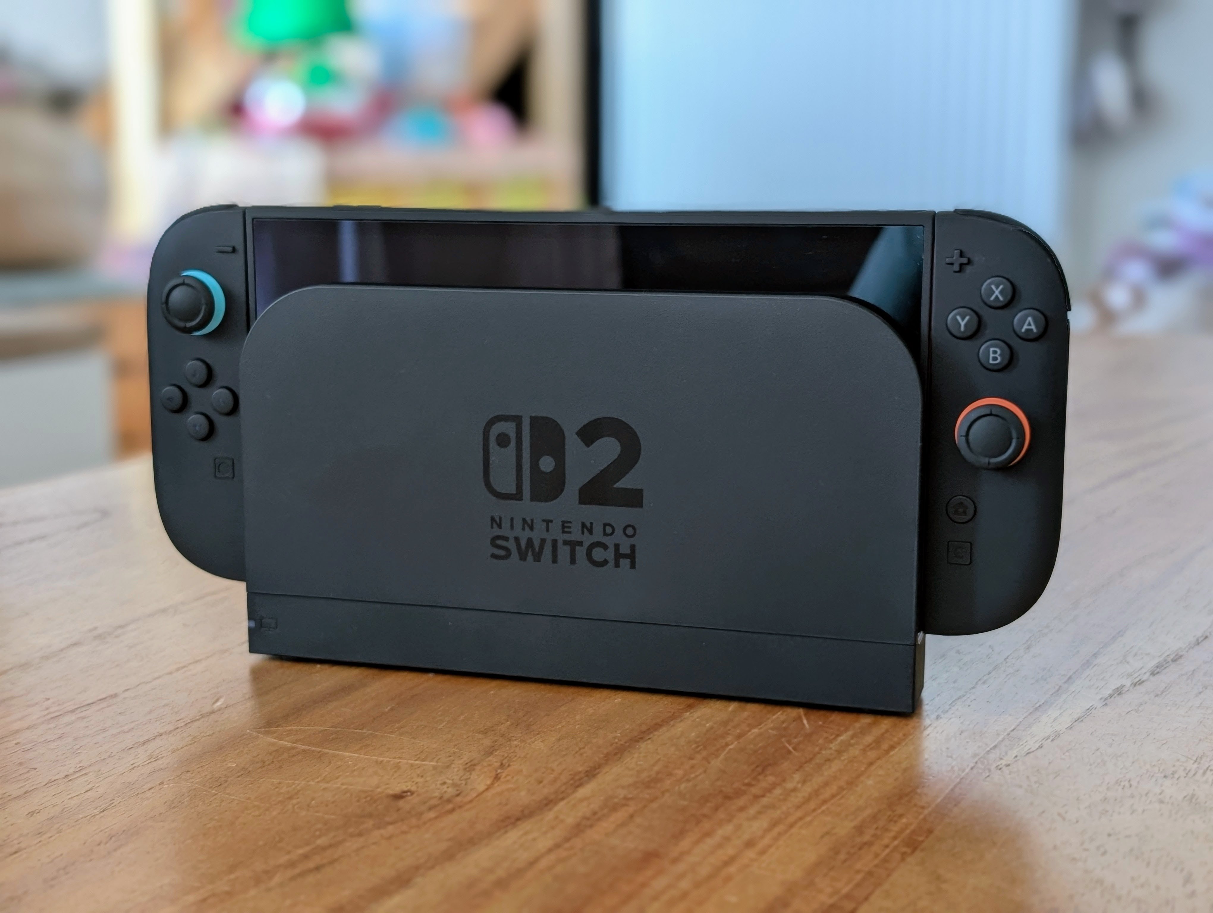La Nintendo Switch 2 sur son dock © Colin Golberg