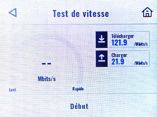 Débits (internes) avec Free Telecom en 4G+