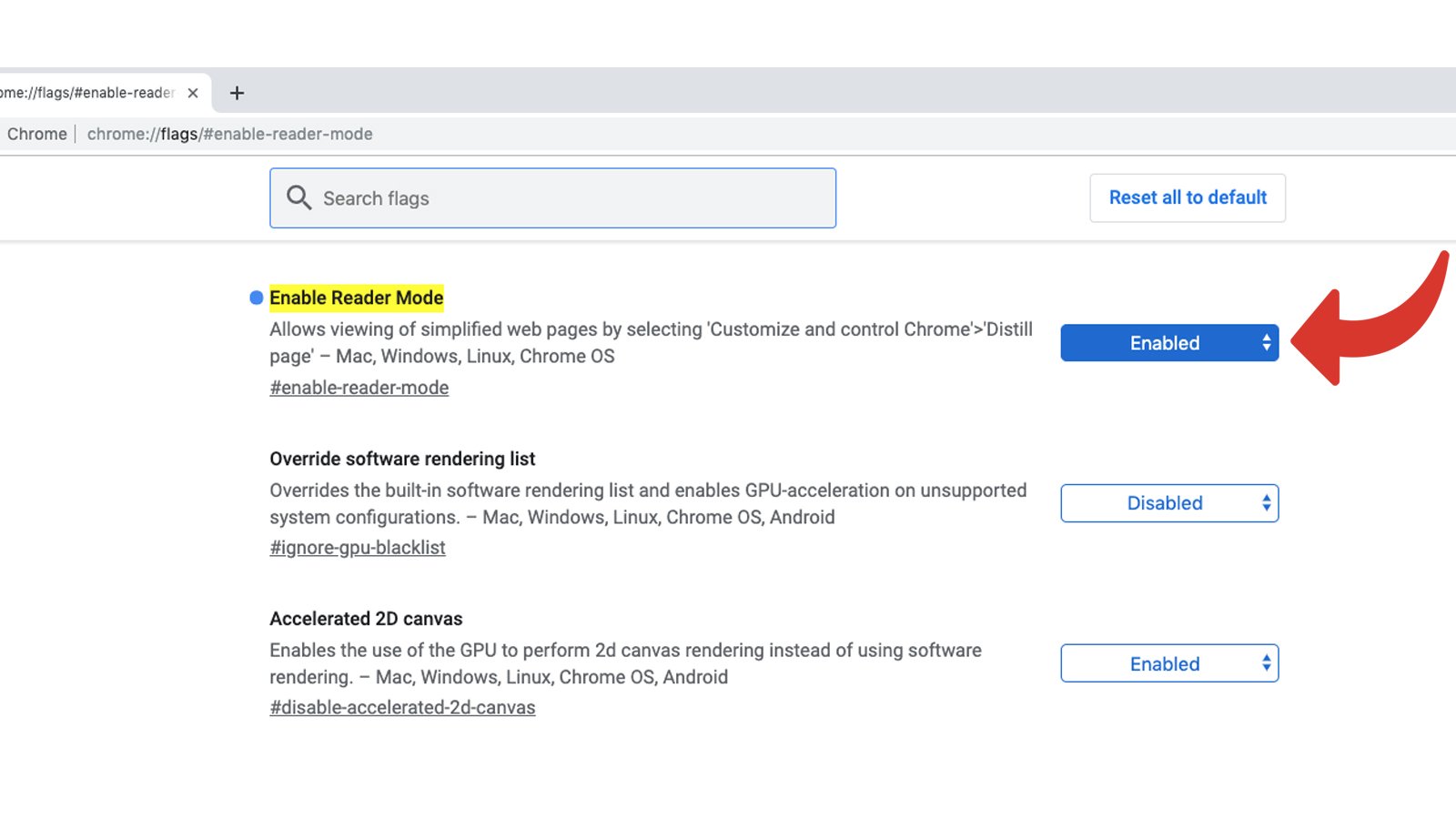 Tuto Chrome Mode lecteur