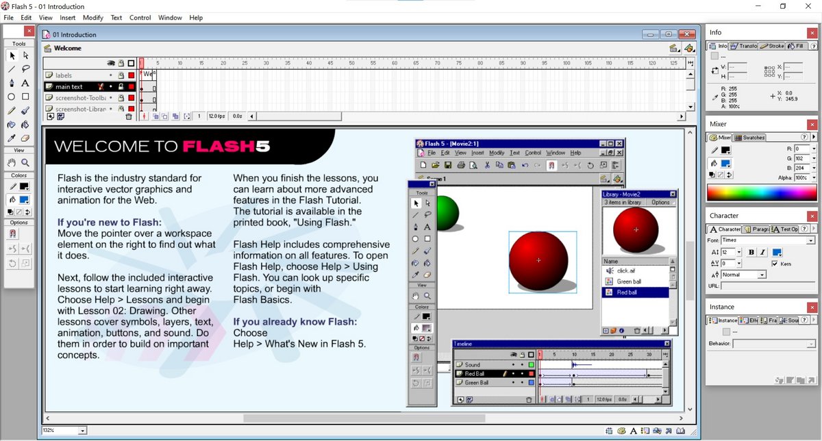 macromedia flash