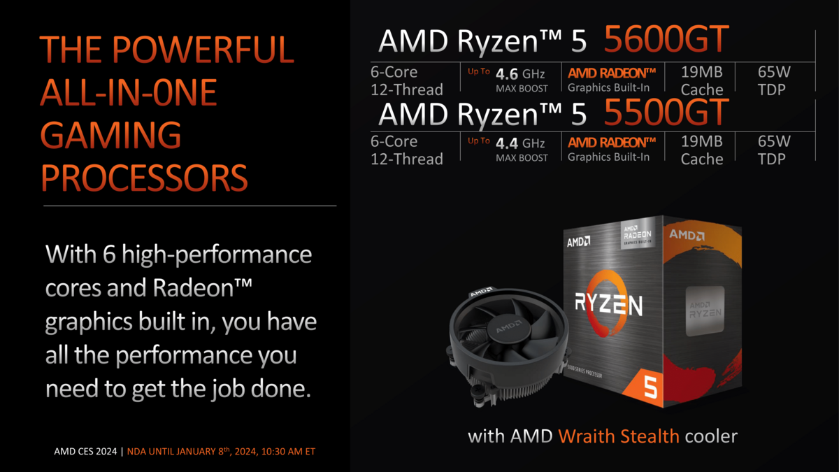 AMD Ryzen 7 5000GT