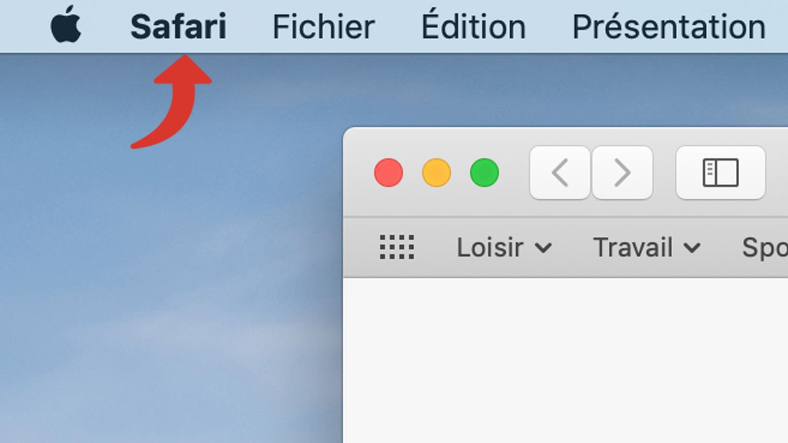 tutoriel safari