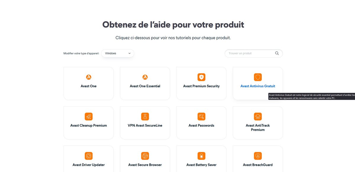 Avast Antivirus Gratuit