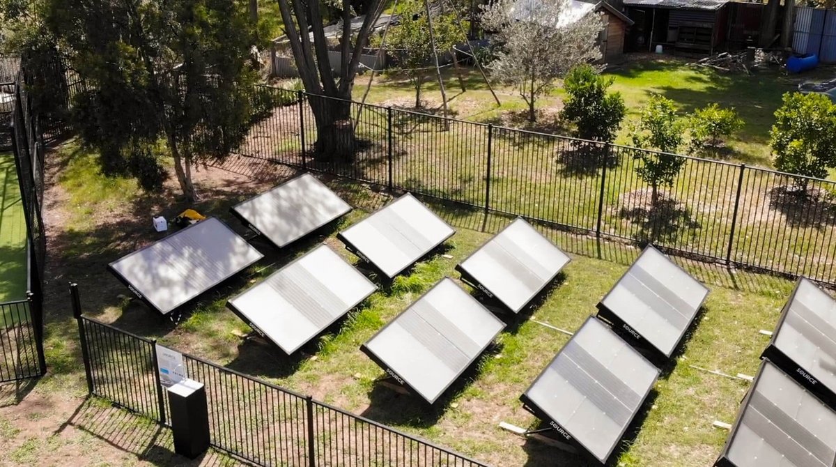 Une installation Source produisant de l'eau en Indonésie — © Source