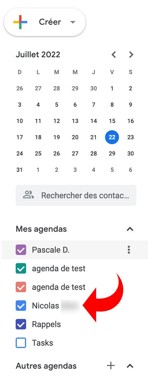 Google Agenda