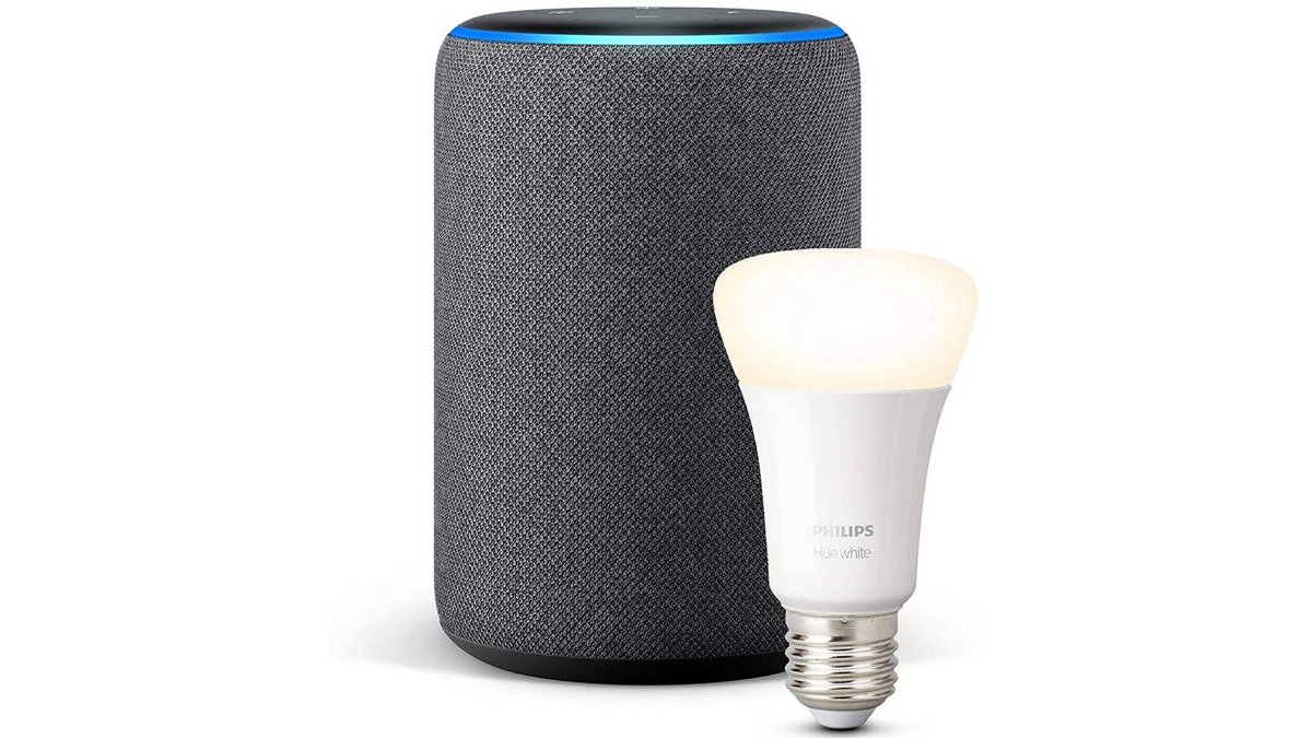 Echo Plus avec ampoule Philips Hue