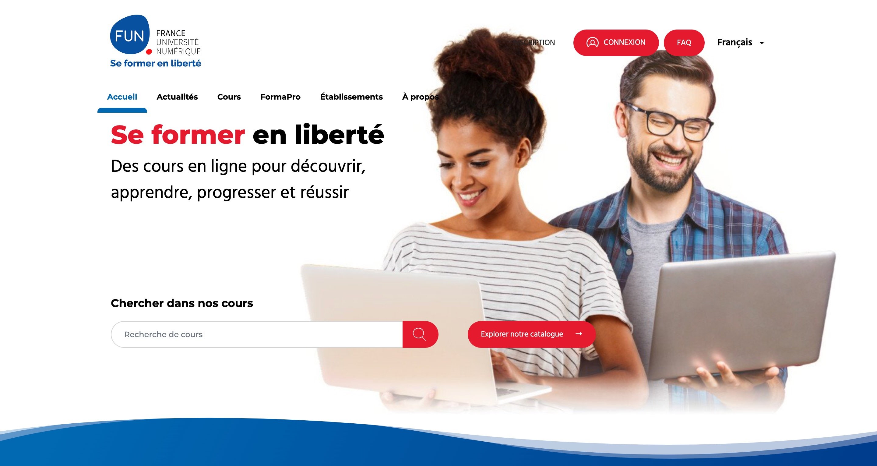 FUN, une plateforme MOOC francophone © France Université Numérique