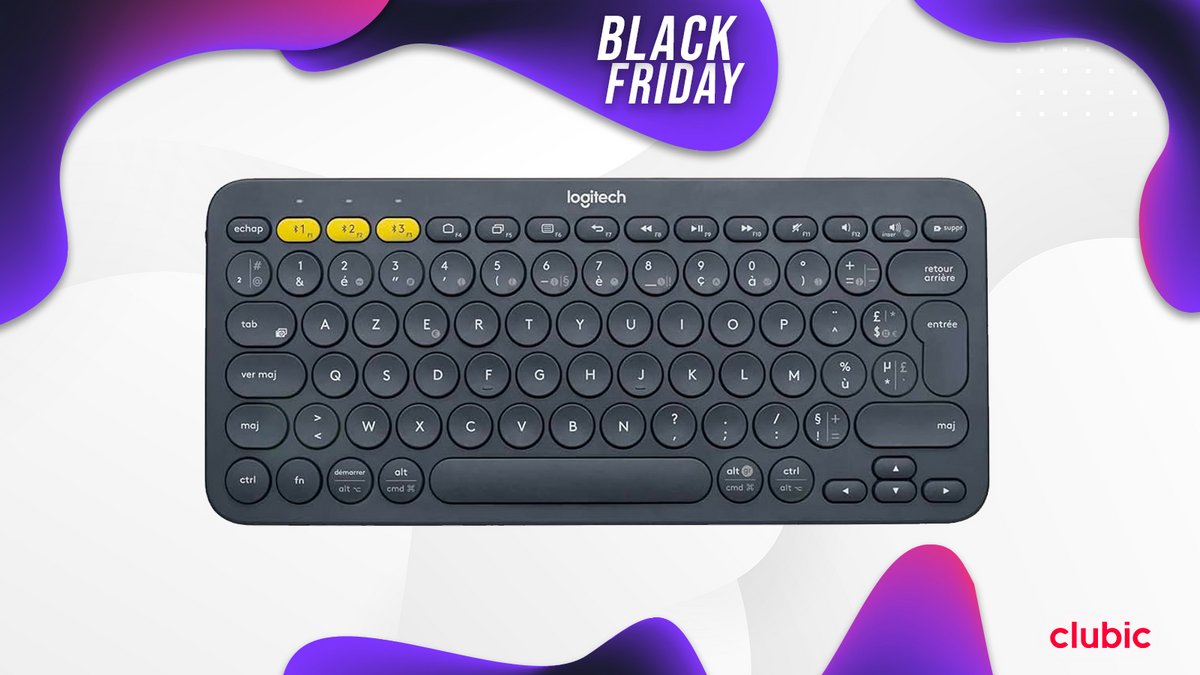 Le Logitech K380 à prix très compact chez Amazon pour le Black Friday.