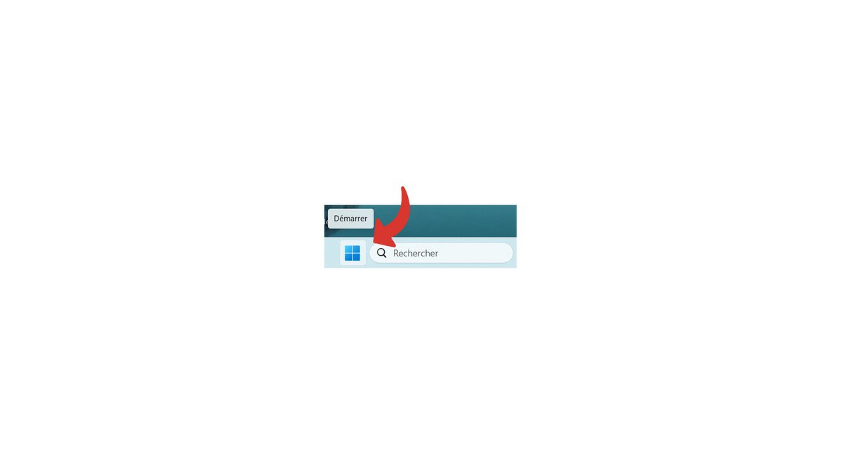Cliquez sur le bouton "Démarrer" - Windows 11 © Pascale Duc pour Clubic