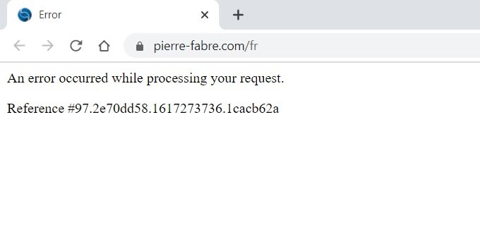 Capture d'écran du site pierre-fabre.com, ce jeudi à 12 h 00