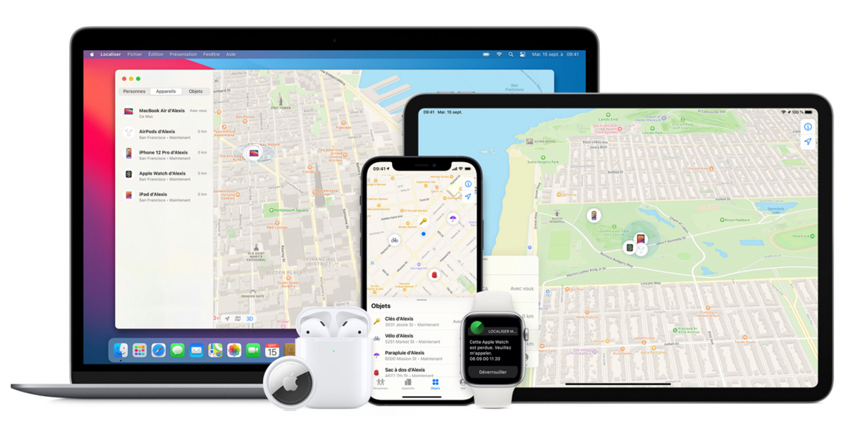 iCloud  - Comment utiliser Find My