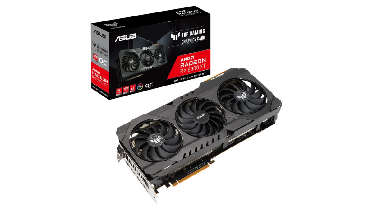 La carte graphique ASUS TUF GAMING AMD Radeon RX 6900 XT OC Edition